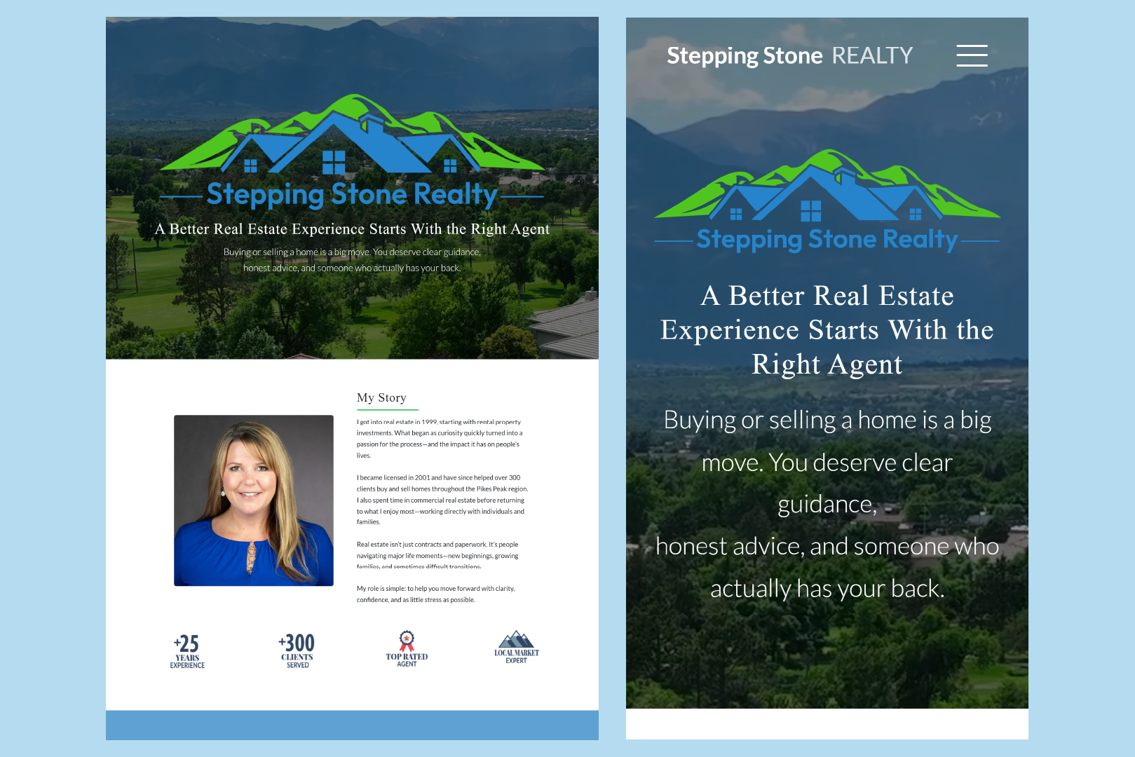 Stepping Stone Realty Homepage